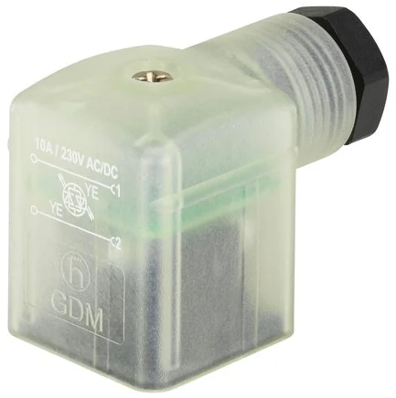 Burkert - 2518-A-BBJ/UC-02-3-P50-00-0-00-315346 - Plug A 120 V LED+Varistor