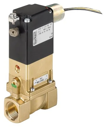 Burkert - 5282-00-A25,0BBMSGM86-0-230/UC-355248 - 2/2-Way Solenoid Valve, Servo Controlled