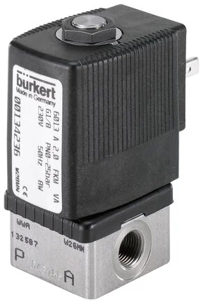 Burkert - 6013-A04,0BBMSGM82-5-024/DC-08-258361 - 2/2-Way Solenoid Valve, Direct Acting