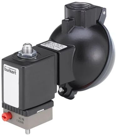 Burkert - 6014-C02,0FFPAFB01-5-012/DC-08-230586 - 3/2-Way Solenoid Valve, Direct Acting