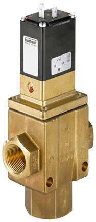 Burkert - 6430-C25,0BBRGGM86-0-230/50-08-357622 - 3/2-Way Solenoid Valve, Servo Piston