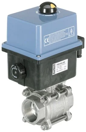 Burkert - 8804-BA-3-2-10,0EE-VA-RM82-020-226475 - Ball Valve with Electric Rotary Actuator