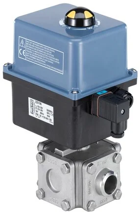 Burkert - 8804-BB-3-2-15,0EE-VA-RM84-020-226485 - Ball Valve with Electric Rotary Actuator