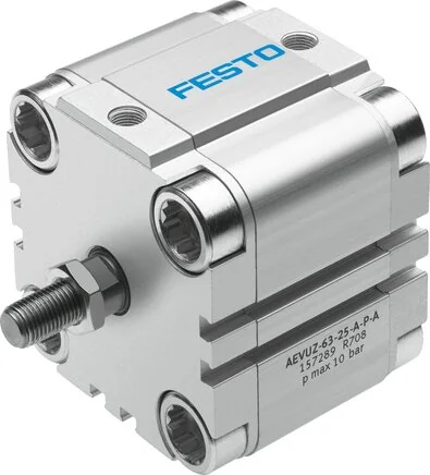 Festo - AEVUZ-100-10-A-P-A-157294 - Compact Cylinder