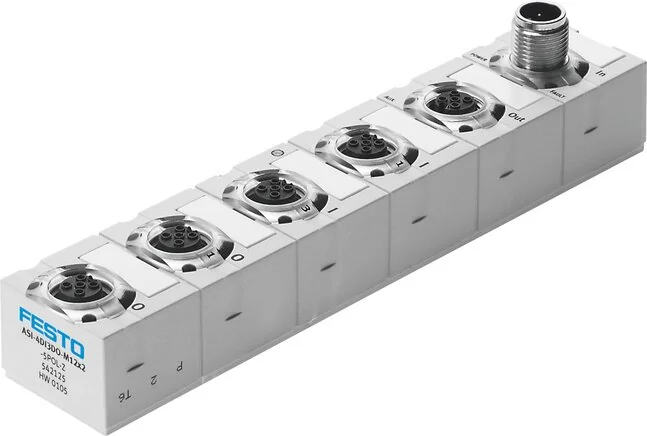 Festo - ASI-4DI3DO-M12X2-5POL-Z-542125 - AS-i Module
