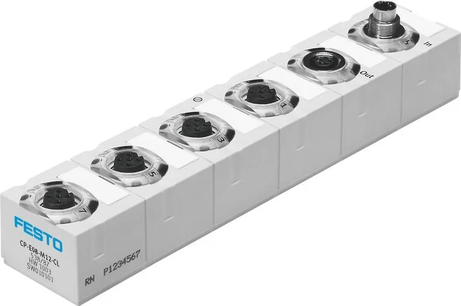 Festo - CP-E08-M12-CL-538787 - Input/Output Module