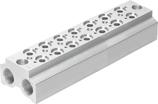 Festo - CPE14-3/2-PRS-3/8-7-550564 - Connection Block
