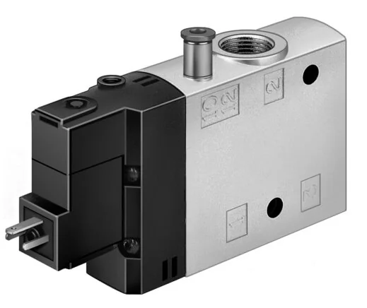 Festo - CPE24-M3H-3OLS-3/8-163836 - Solenoid Valve