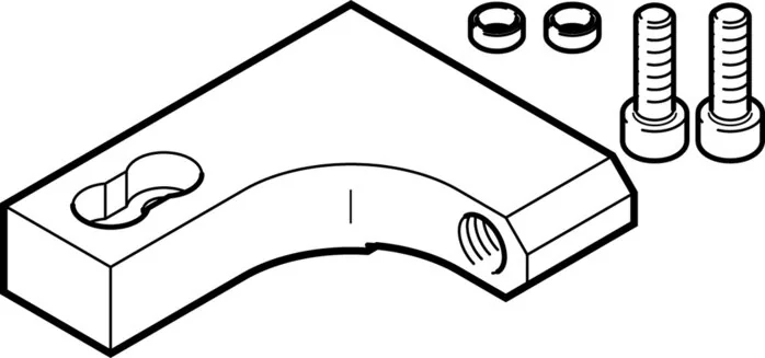 Festo - DADP-ES-G6-12-1812471 - Shock Absorber Holder