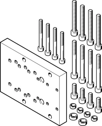 Festo - DHAA-D-L-40-G7-25-562154 - Adapter Kit