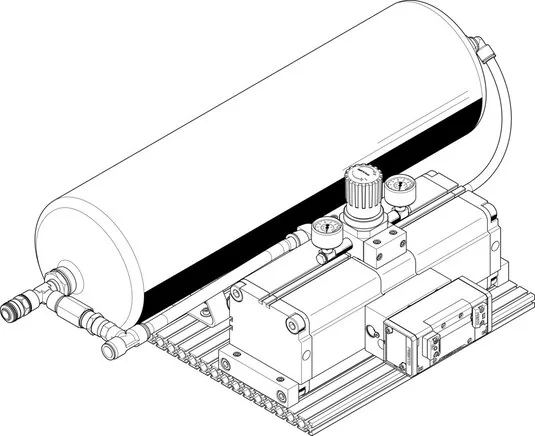 Festo - DPA-100-10-CRVZS20-552936 - Pressure Booster