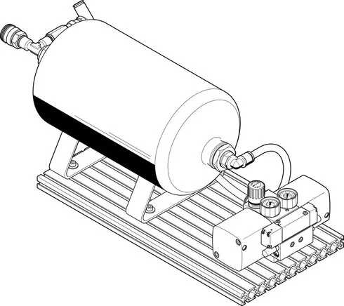 Festo - DPA-40-16-CRVZS5-552931 - Pressure Booster