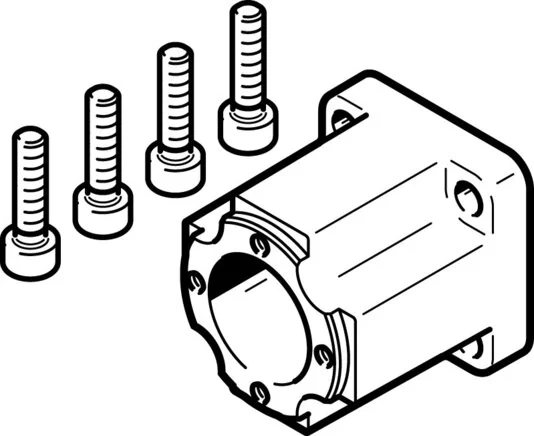 Festo - EAMK-A-D19-28D-1087585 - Coupling Housing