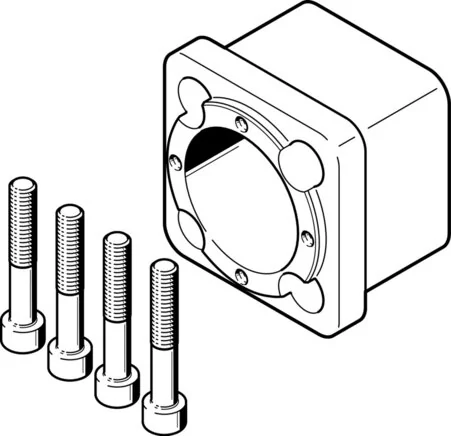 Festo - EAMK-A-D50-64B-2733780 - Coupling Housing