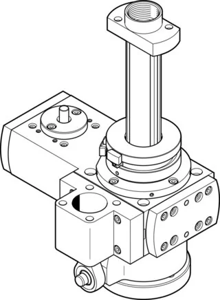 Festo - EHMB-25-100-1095933 - Rotary-Lift Module
