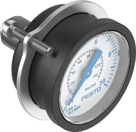 Festo - FMA-40-10-1/4-EN-159596 - Flange Pressure Gauge