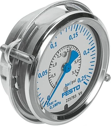 Festo - FMA-63-0,25-C-225783 - Flange Pressure Gauge