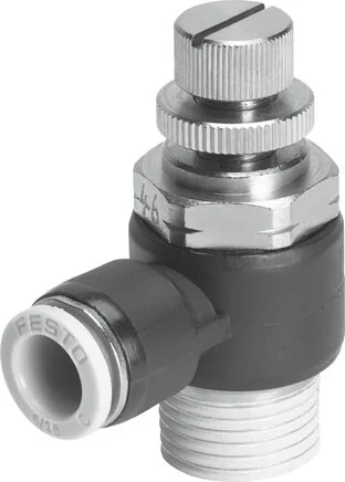 Festo - GRLA-1/4-QB-5/16-U-534662 - Throttle Check Valve