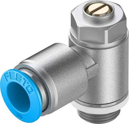 Festo - GRLA-1/4-QS-10-D-193148 - Throttle Check Valve