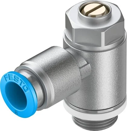 Festo - GRLA-1/4-QS-8-D-193147 - Throttle Check Valve
