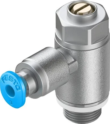Festo - GRLA-1/8-QS-3-D-193142 - Throttle Check Valve