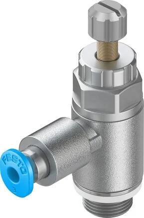 Festo - GRLA-1/8-QS-3-RS-D-197579 - Throttle Check Valve