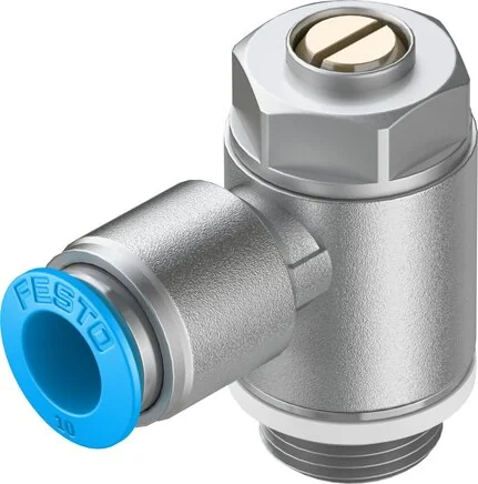 Festo - GRLA-3/8-QS-10-D-193151 - Throttle Check Valve
