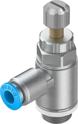 Festo - GRLA-3/8-QS-10-RS-D-534343 - Throttle Check Valve