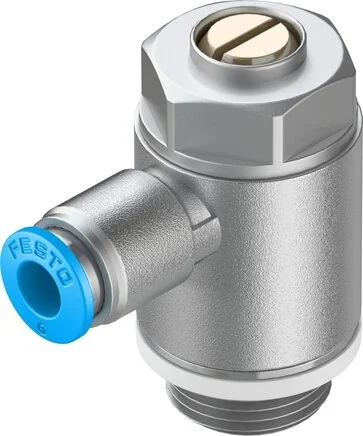 Festo - GRLA-3/8-QS-6-D-193149 - Throttle Check Valve
