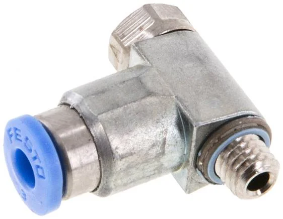 Festo - GRLA-M5-QS-3-LF-C-175053 - Throttle Check Valve