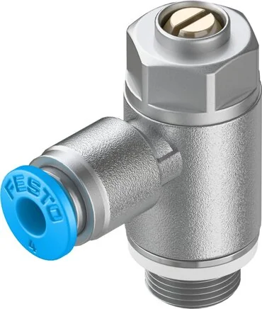 Festo - GRLZ-1/8-QS-4-D-193157 - Throttle Check Valve