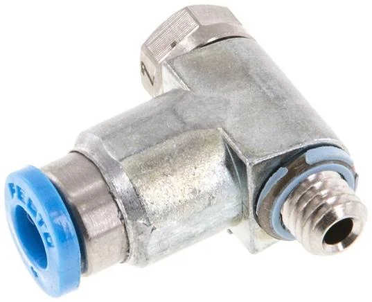 Festo - GRLZ-M5-QS-4-LF-C-175058 - Throttle Check Valve