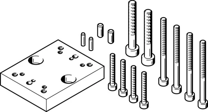 Festo - HAPG-SD2-47-544641 - Adapter Kit
