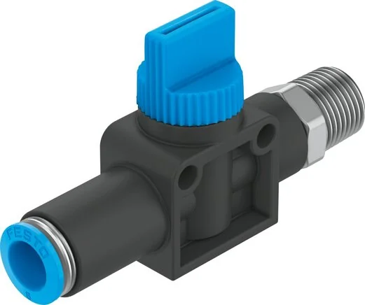 Festo - HE-2-1/8-QS-3/16-U-153989 - Shut Off Valve