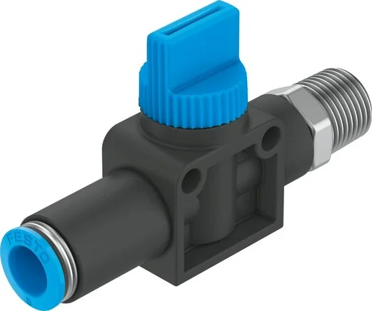 Festo - HE-3A-1/4-QS-1/4-U-190872 - Shut Off Valve