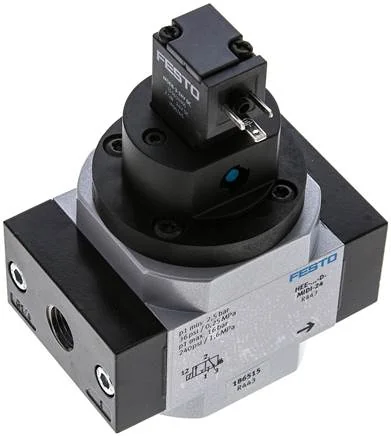 Festo - HEE-1/4-D-MIDI-24-186515 - Switch-On Valve