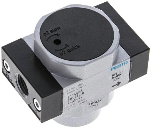 Festo - HEL-1/4-D-MINI-165077 - Switch-On Valve