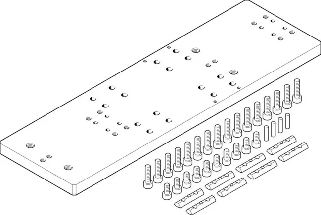 Festo - HMVD-RP/FP-DL63-566880 - Base Kit