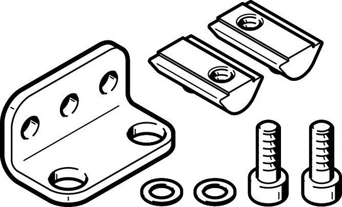Festo - HWS-EGC-M8:KURZ-560517 - Sensor Holder
