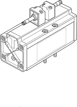 Festo - JMDH-5/2-3/4-D-4-14545 - Solenoid Valve