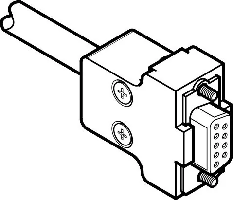 Festo - KMP6-09P-8-2,5-531184 - Connection Cable