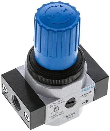 Festo - LR-1/4-D-O-MINI-162591 - Pressure Regulating Valve