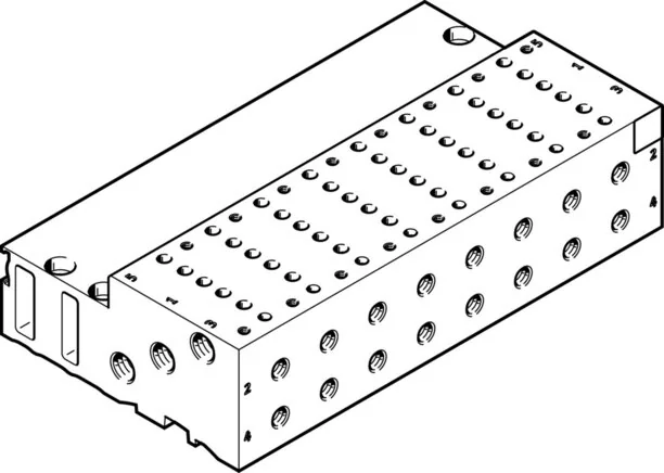 Festo - MHA2-PR8-5-M5-525130 - Manifold Block