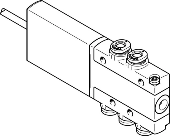 Festo - MHE2-MS1H-5/2-QS-4-K-525119 - Solenoid Valve