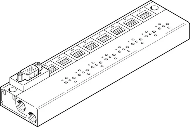 Festo - MHP1-PR4-3-PI-D9-197233 - Connection Block