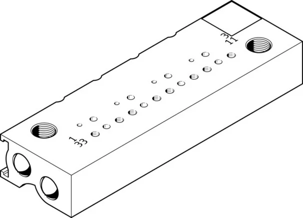 Festo - MHP1-PR4-3-PI-PCB-197243 - Connection Block