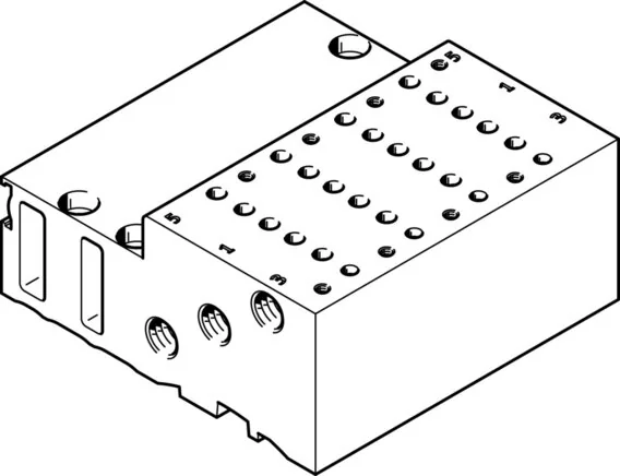 Festo - MHP2-PR4-5-525123 - Connection Block