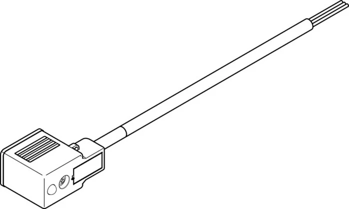 Festo - NEBV-B2W3-K-0.6-N-LE3-3579468 - Connection Line