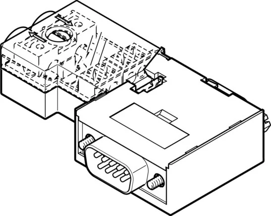 Festo - NECU-S1W9-C2-APB-574589 - Plug