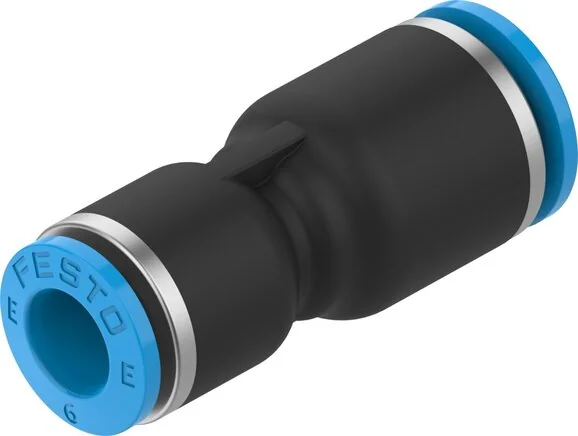 Festo - NPQE-D-Q8-Q6-F1A-P10-8158790 - Push-In Fitting